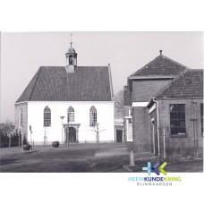 Lobith Markt NH Kerk en pand Rientjes Coll. HKR